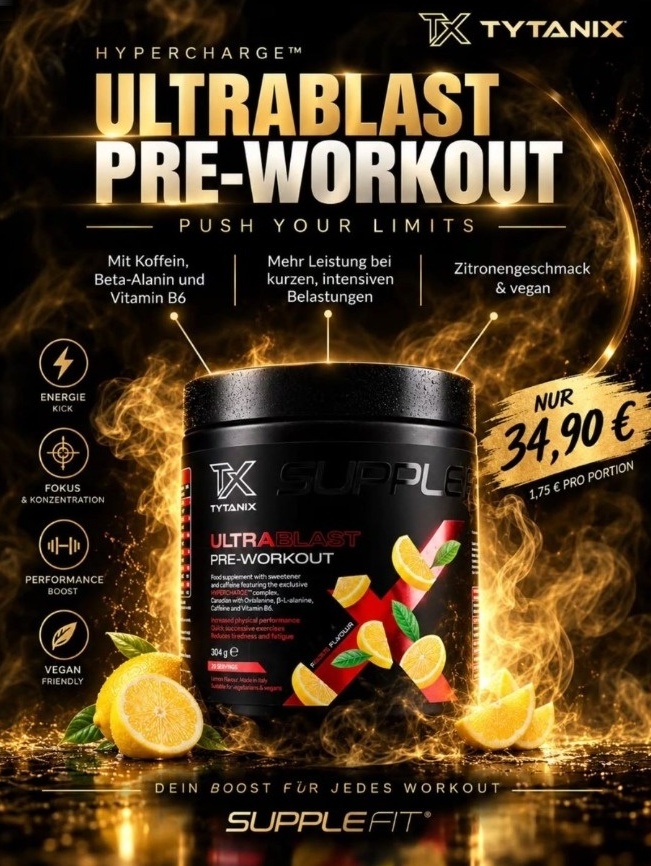 Tytanix Ultrablast Pre-Workout Booster